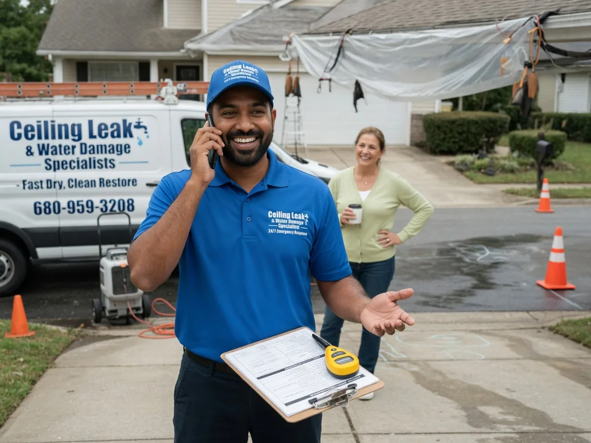 Ceiling Leak Cleanup Sabillasville, MD FAQs